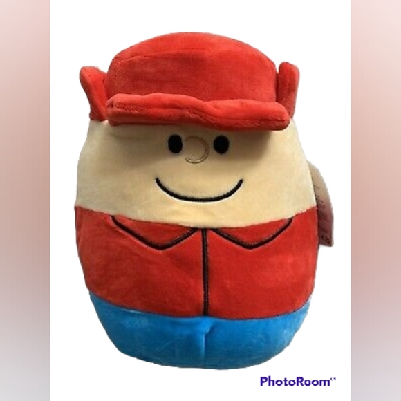 Squishmallow 8 Inch Peanuts Charlie Brown Christmas Plush Toy NWT - Picture 1 of 3